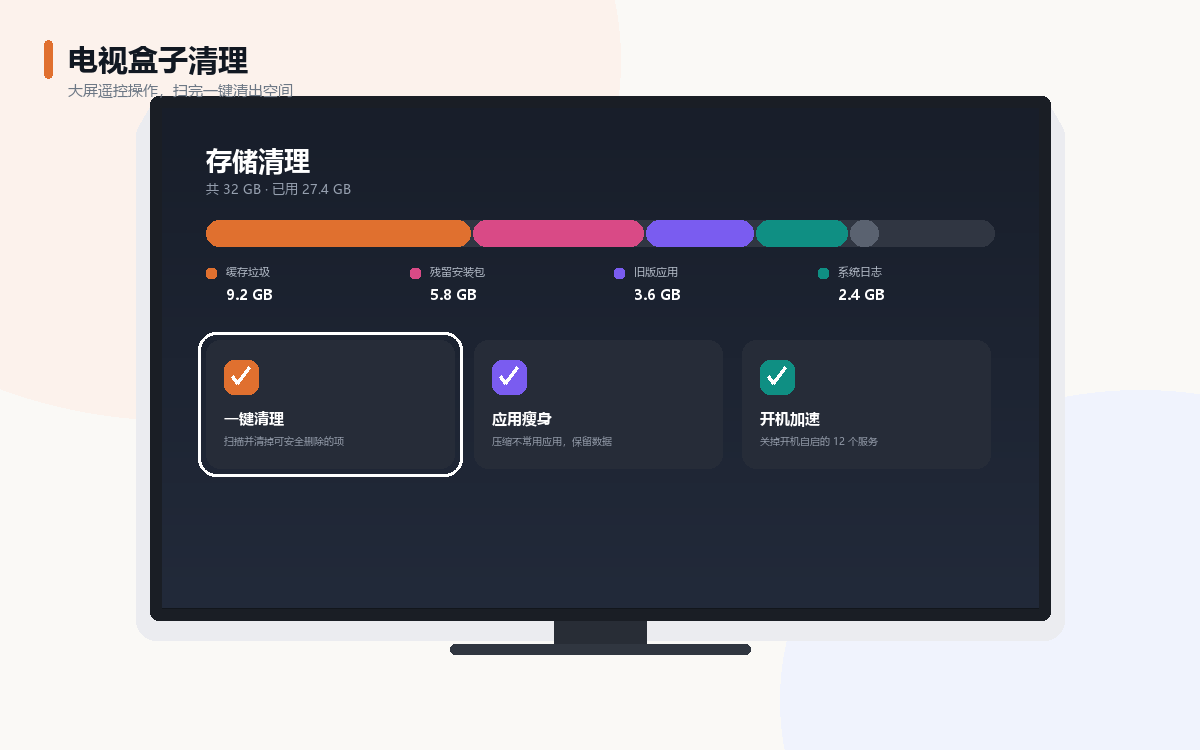 电视盒子清理